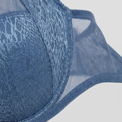 Felicity Full Cup Bra | Side Support, Evening Blue, Adjustable Straps
