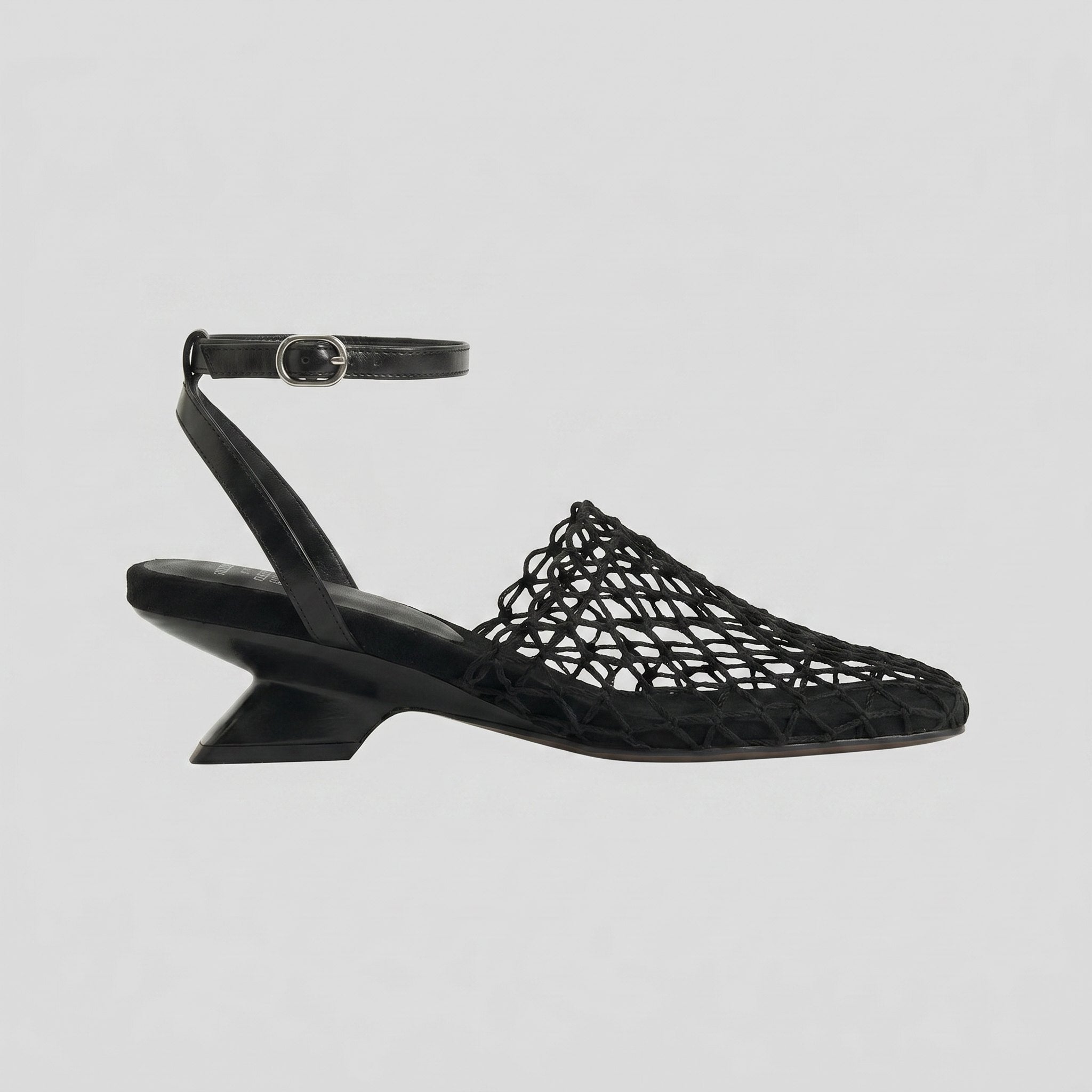 Fiona | Heels Lightweight Mesh Weave, Square Toe Wedding Shoes