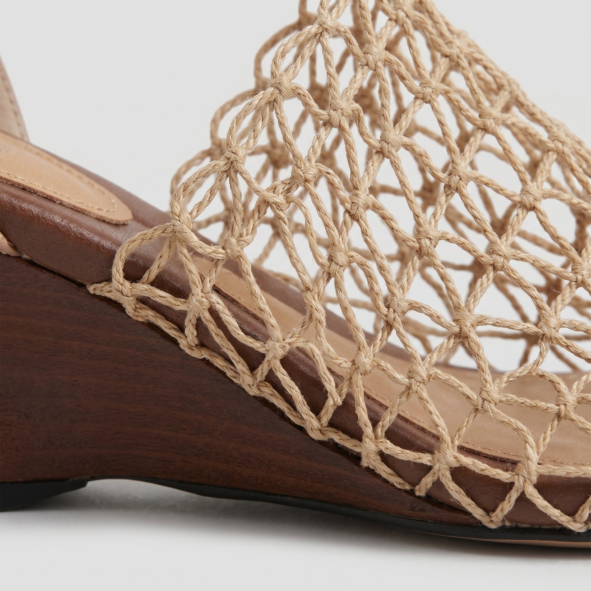 Fiona | Heels Lightweight Mesh Weave, Square Toe Wedding Shoes