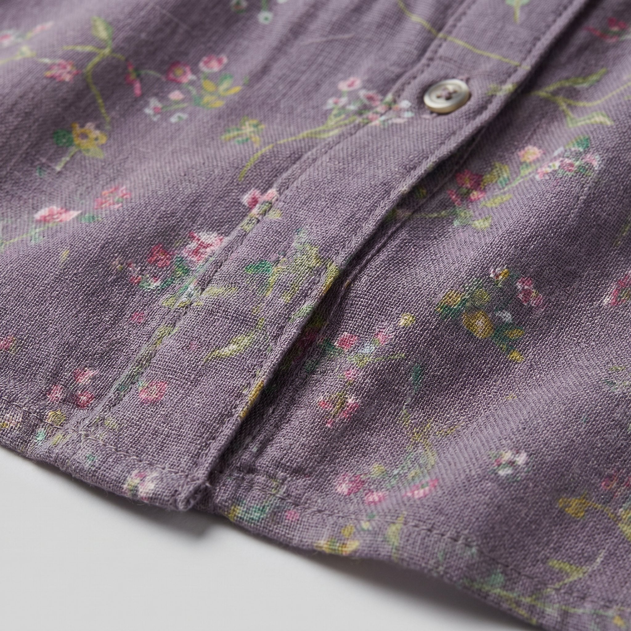 Fleur | Vintage Blouse Floral Print, Lightweight Summer Top for Women