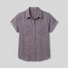 Fleur | Vintage Blouse Floral Print, Lightweight Summer Top for Women