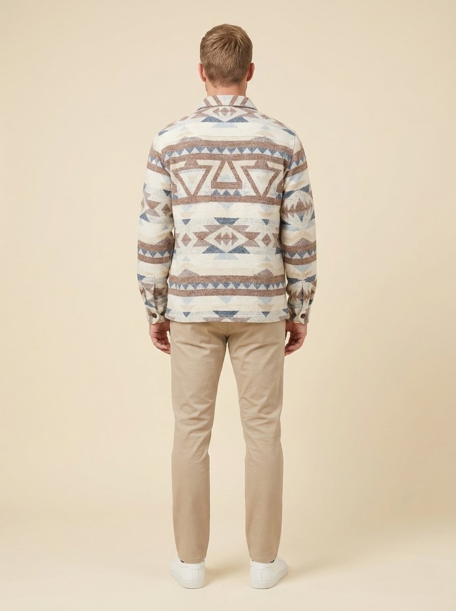 Gian | Aztec wool-blend jacket