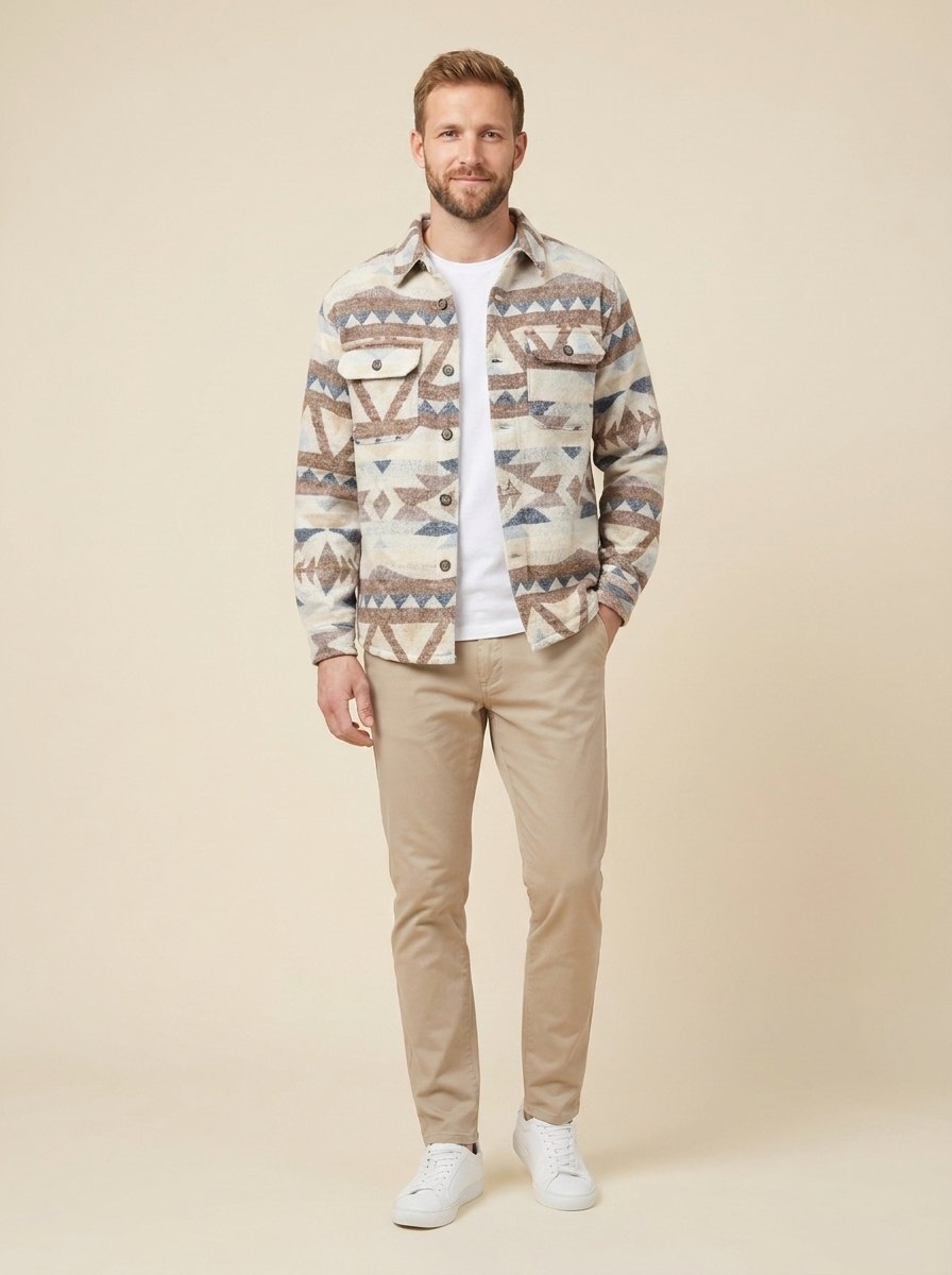 Gian | Aztec wool-blend jacket