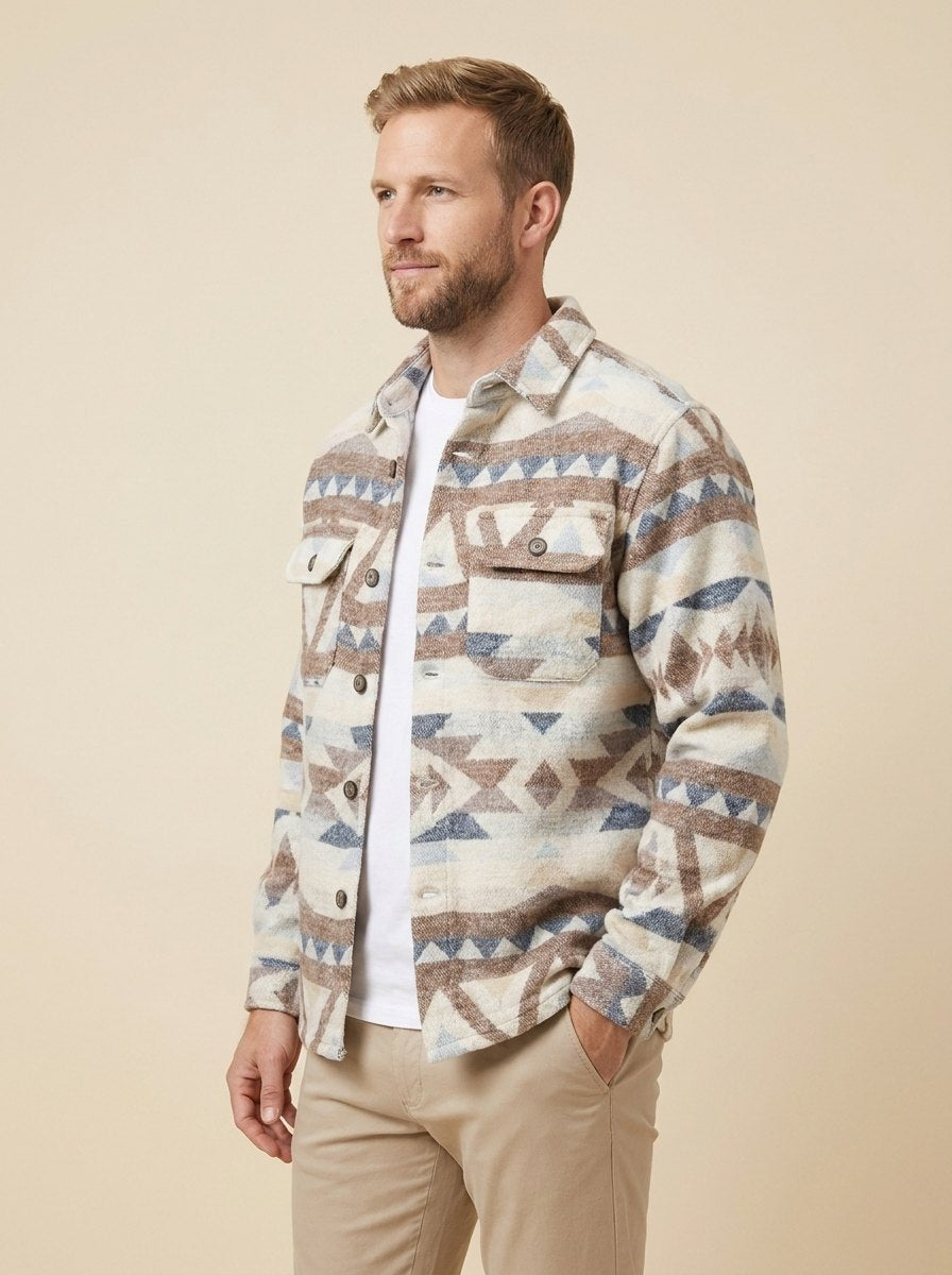 Gian | Aztec wool-blend jacket