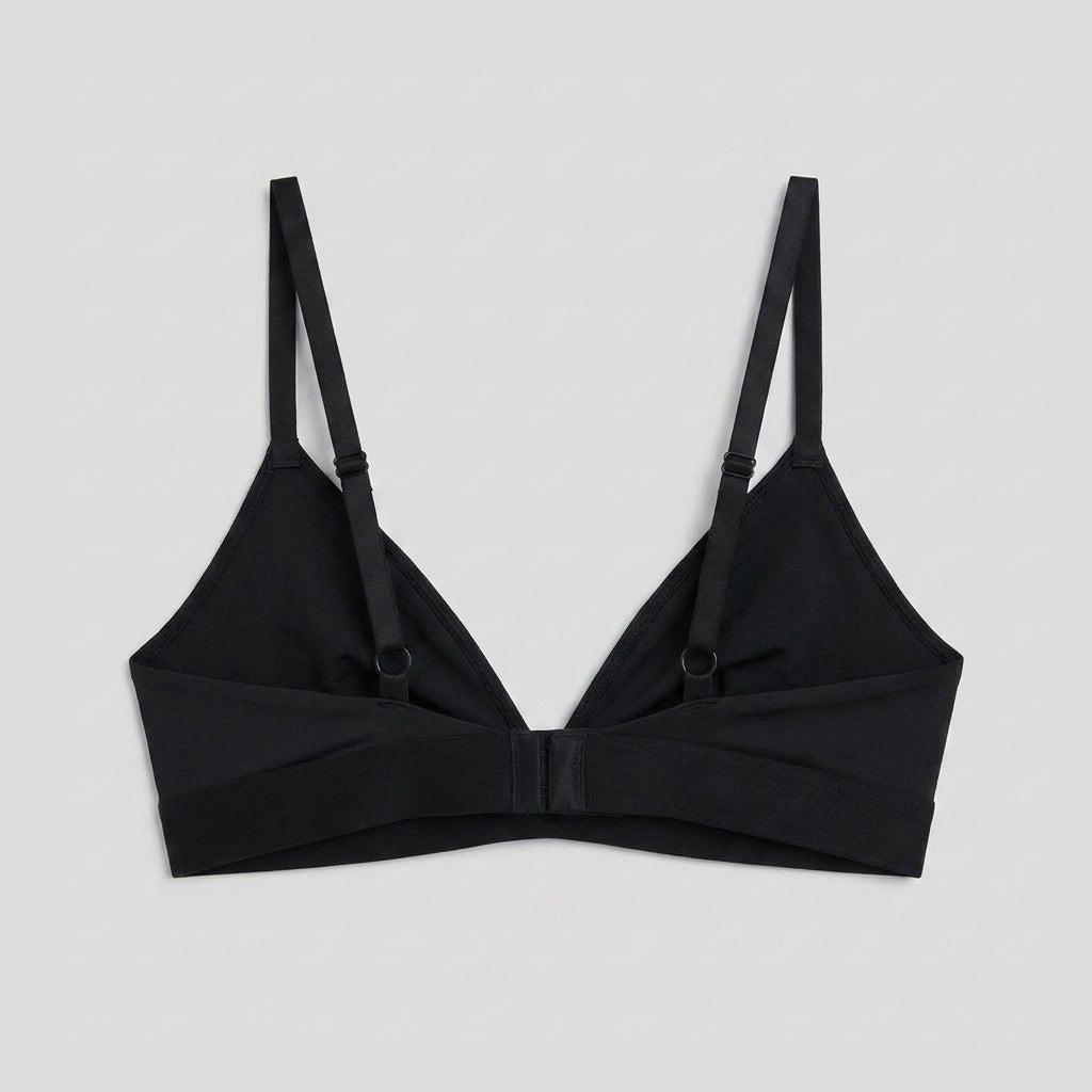 Glimmer Triangle Bralette | Wireless, Ultra-Luxe Belgian Stretch Nylon