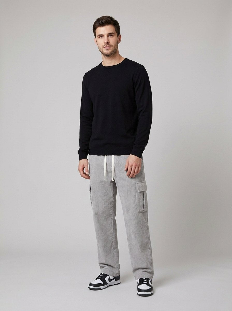 Harper | Straight Leg Corduroy Pants