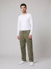 Harper | Straight Leg Corduroy Pants