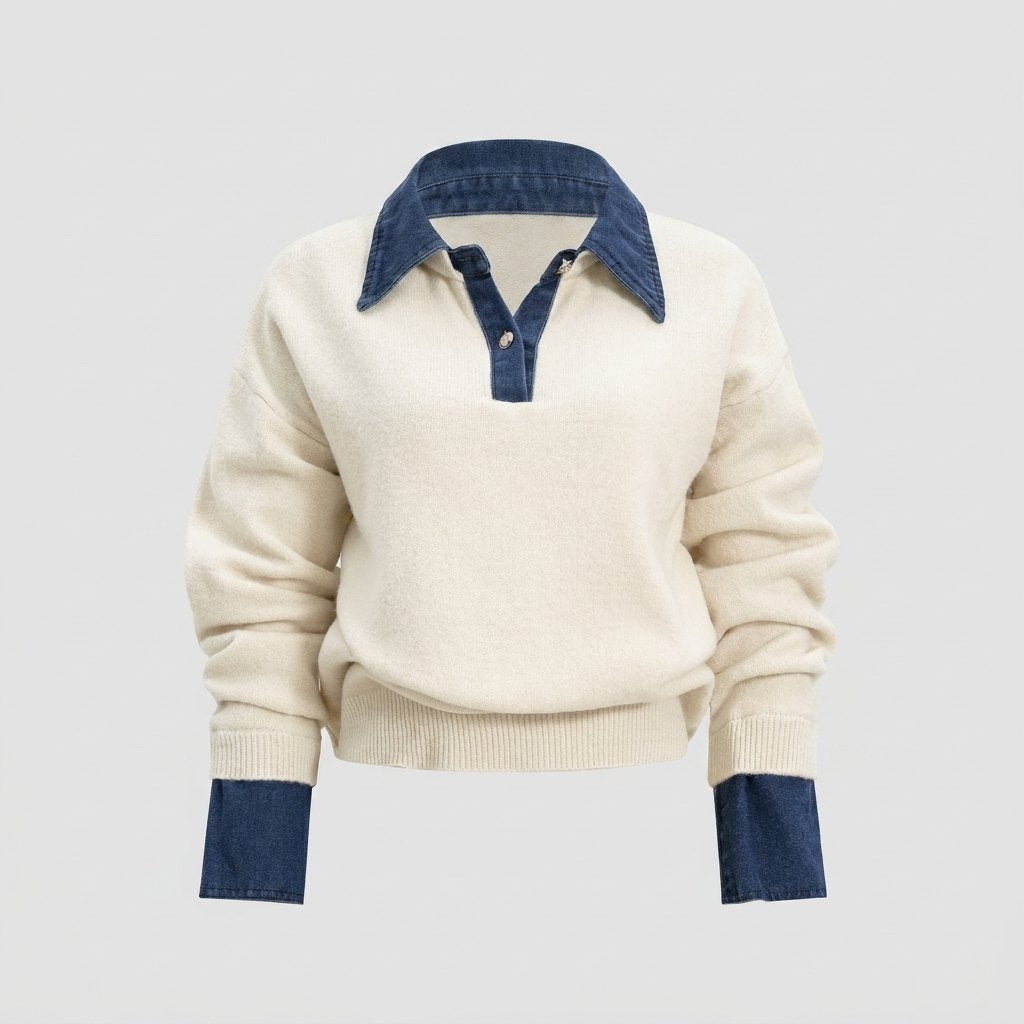 Hanna | Sweater Patchwork