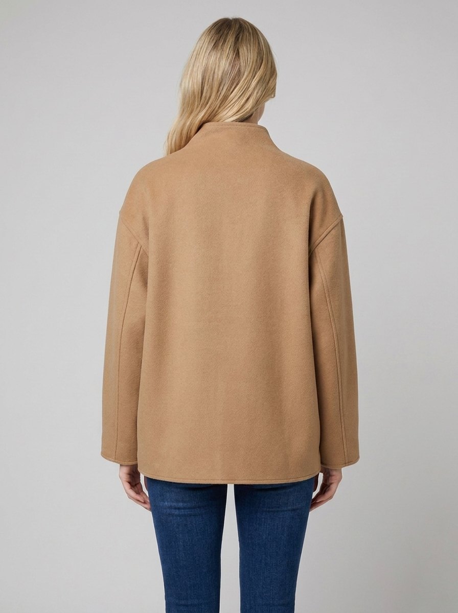 Hannah | Oversized Button-Down Jacket