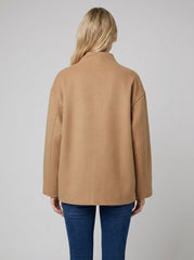 Hannah | Oversized Button-Down Jacket