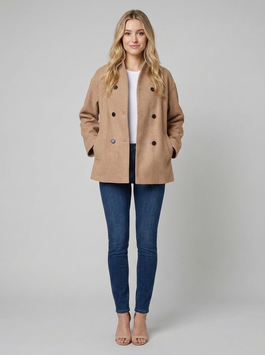 Hannah | Oversized Button-Down Jacket