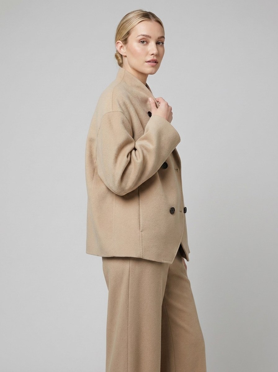 Hannah | Oversized Button-Down Jacket