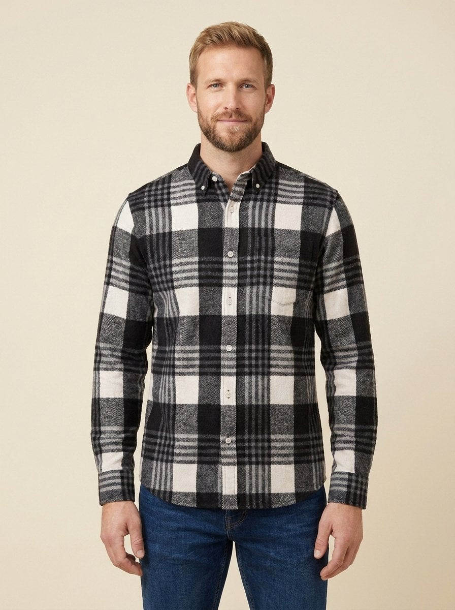 Harrison | Plaid Cotton Shirt