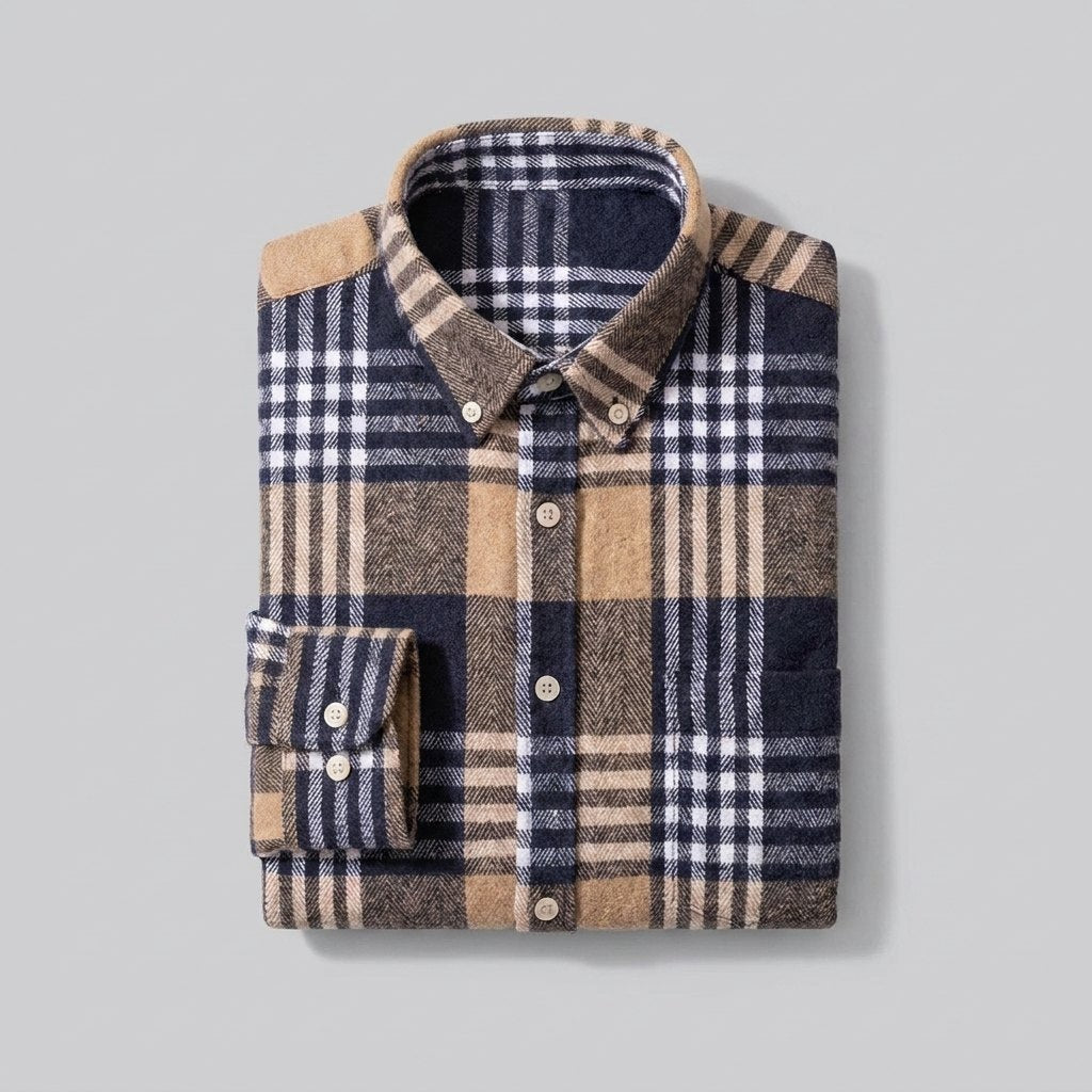 Harrison | Plaid Cotton Shirt