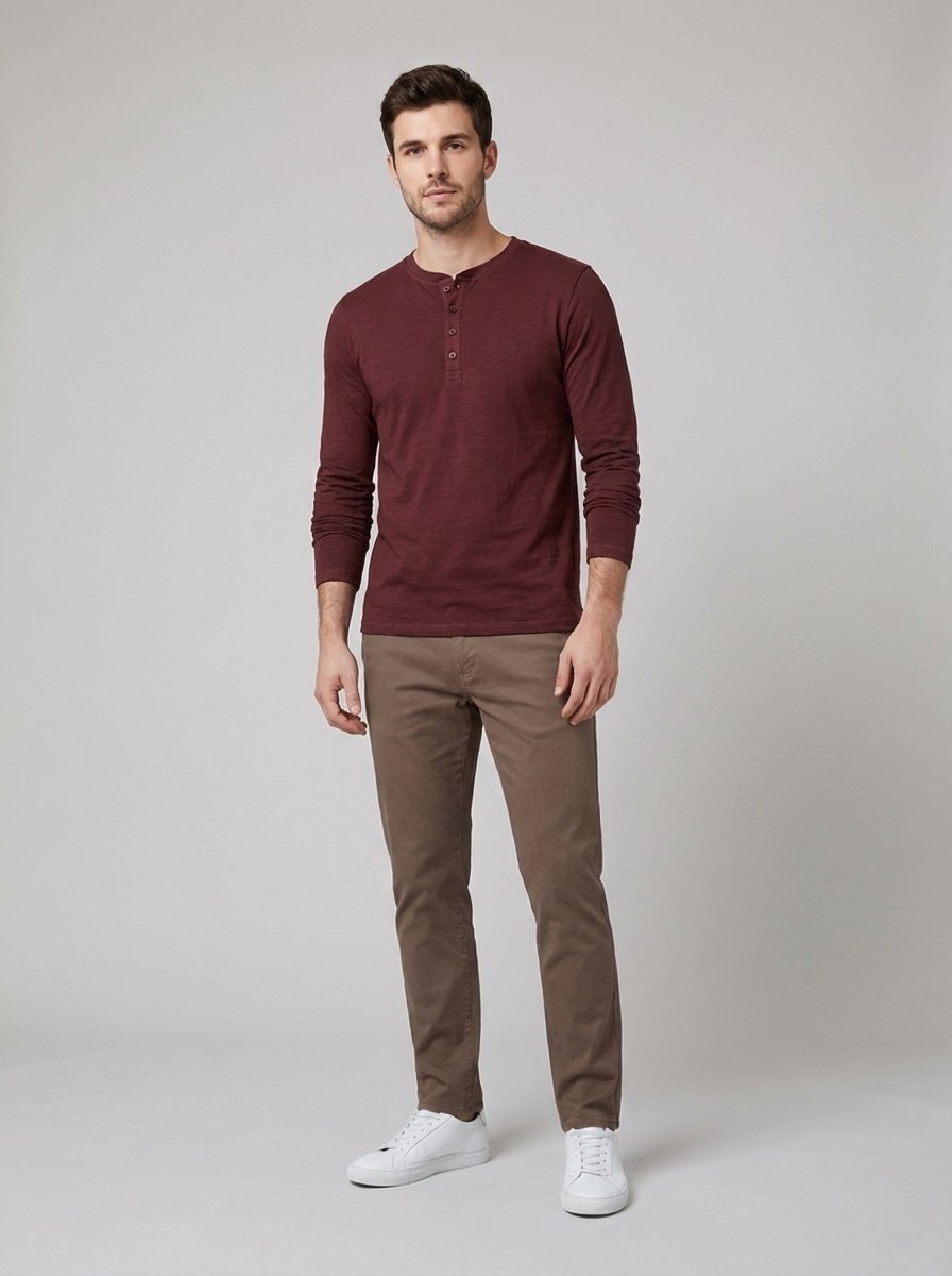 HENLEY | Classic Long Sleeve Shirt