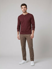 HENLEY | Classic Long Sleeve Shirt