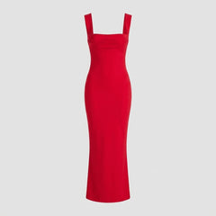 Hera | Maxi Dress Premium Stretch Crepe, Flattering Fit for Women