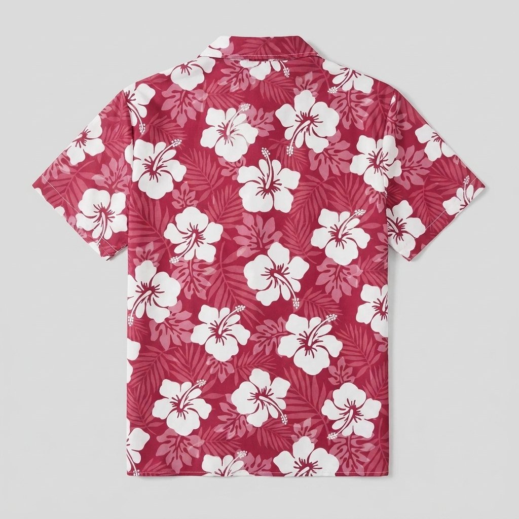 Hibiscus Hawaiian Shirt | Lightweight, Regular Fit