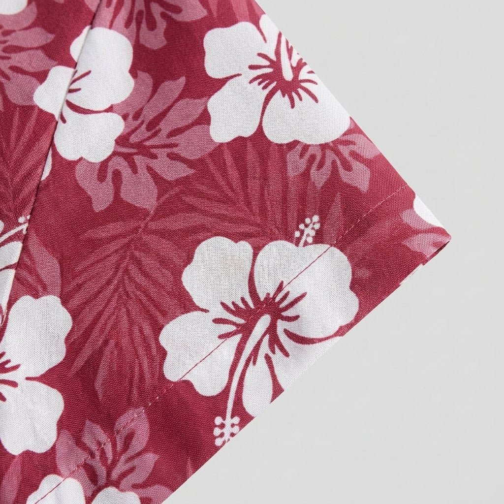 Hibiscus Hawaiian Shirt | Lightweight, Regular Fit