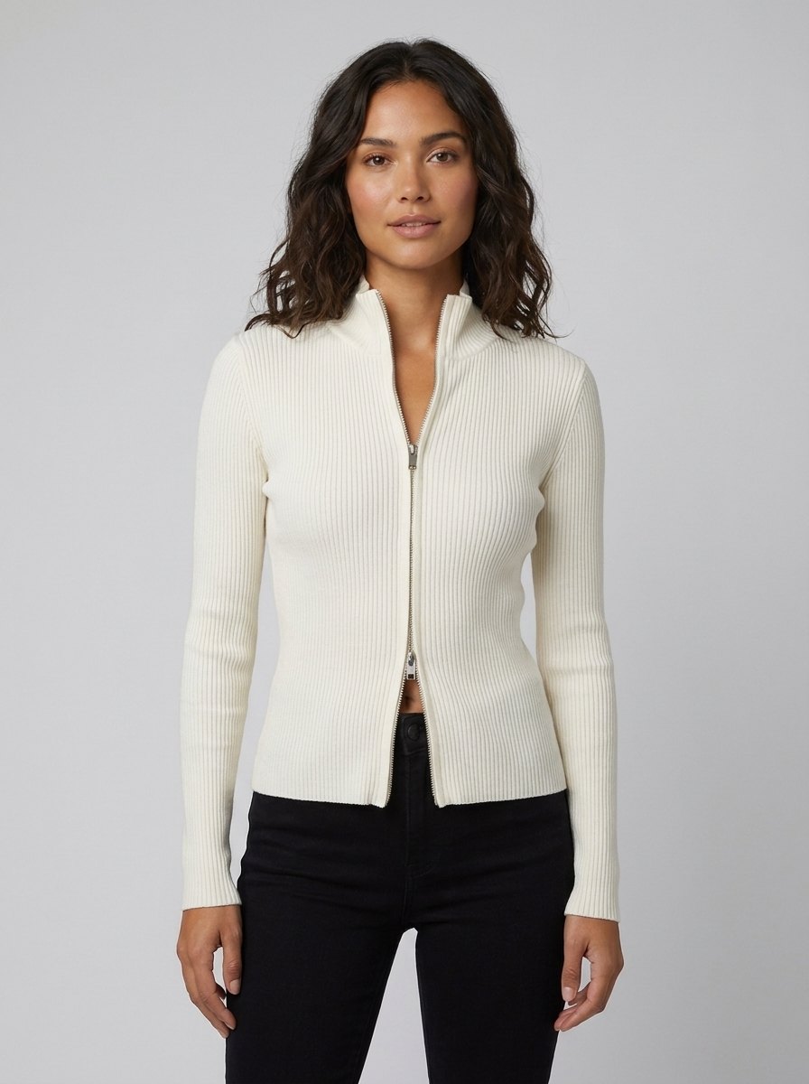 Holly | Double-Zip Knit