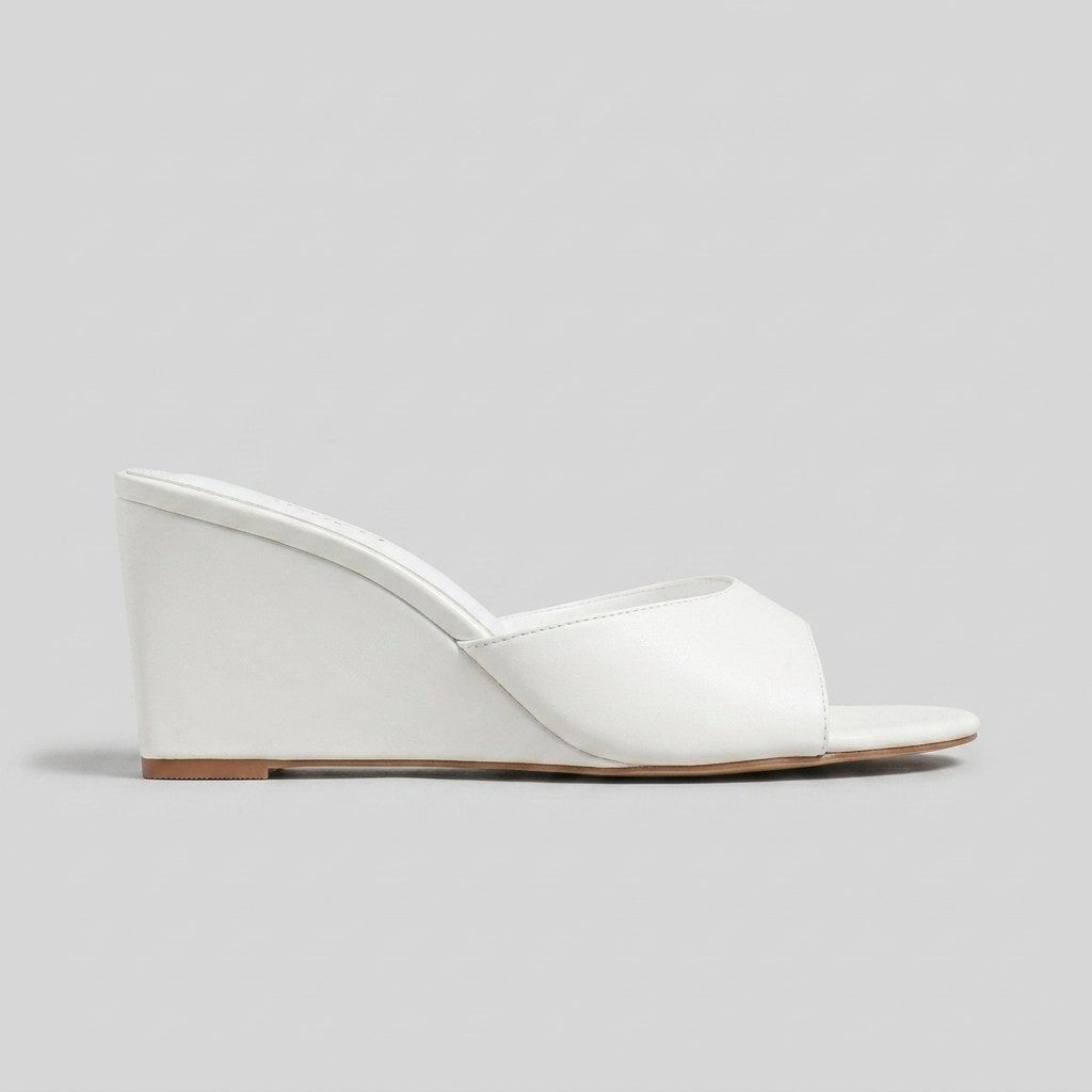 Iris | Wedge Mules Elegant Design, Comfortable Fit, Synthetic Upper