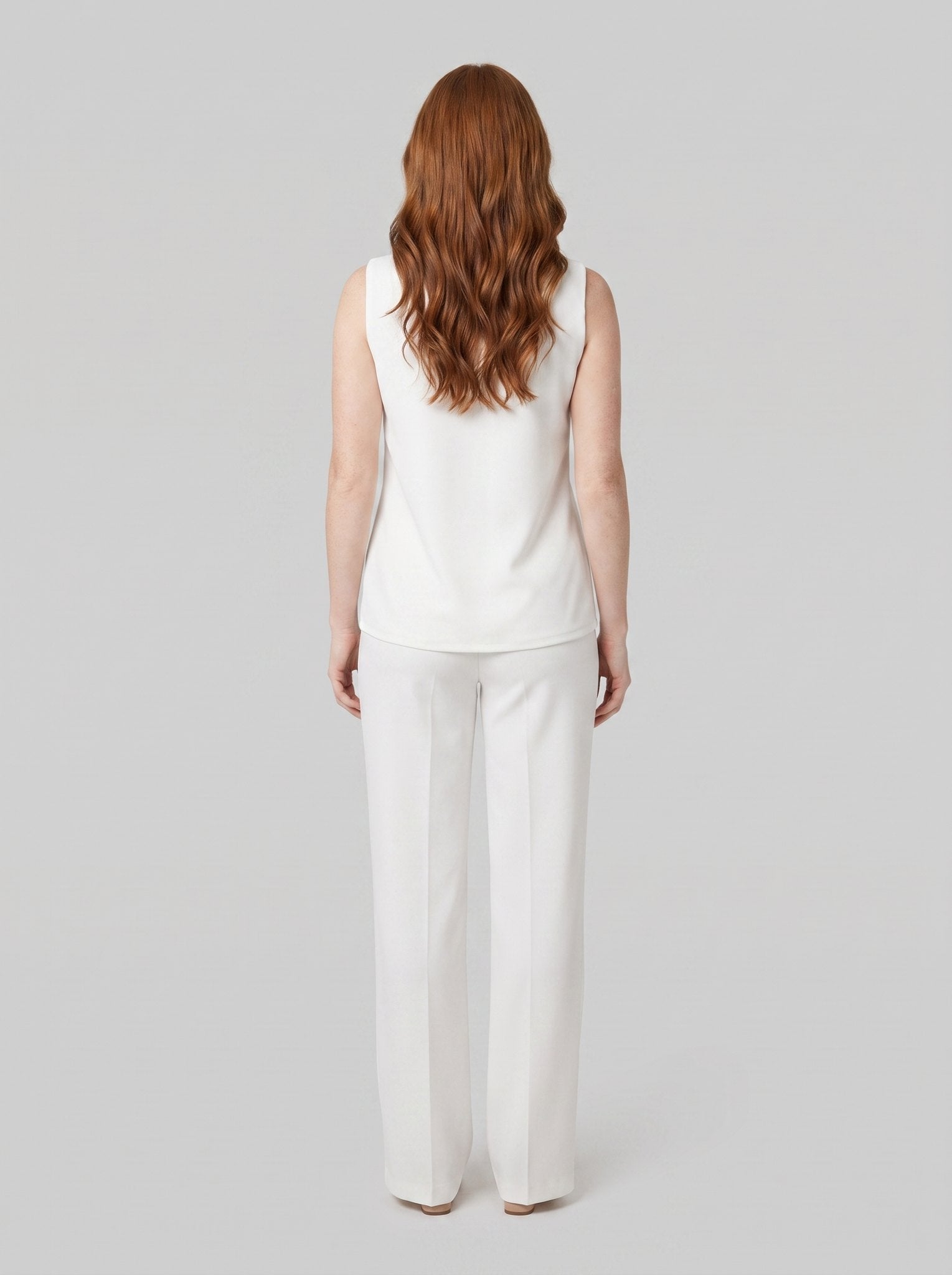 Isla | Sleeveless Blazer Suit Set