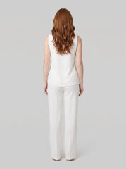 Isla | Sleeveless Blazer Suit Set