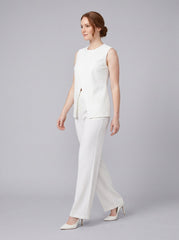 Isla | Sleeveless Blazer Suit Set