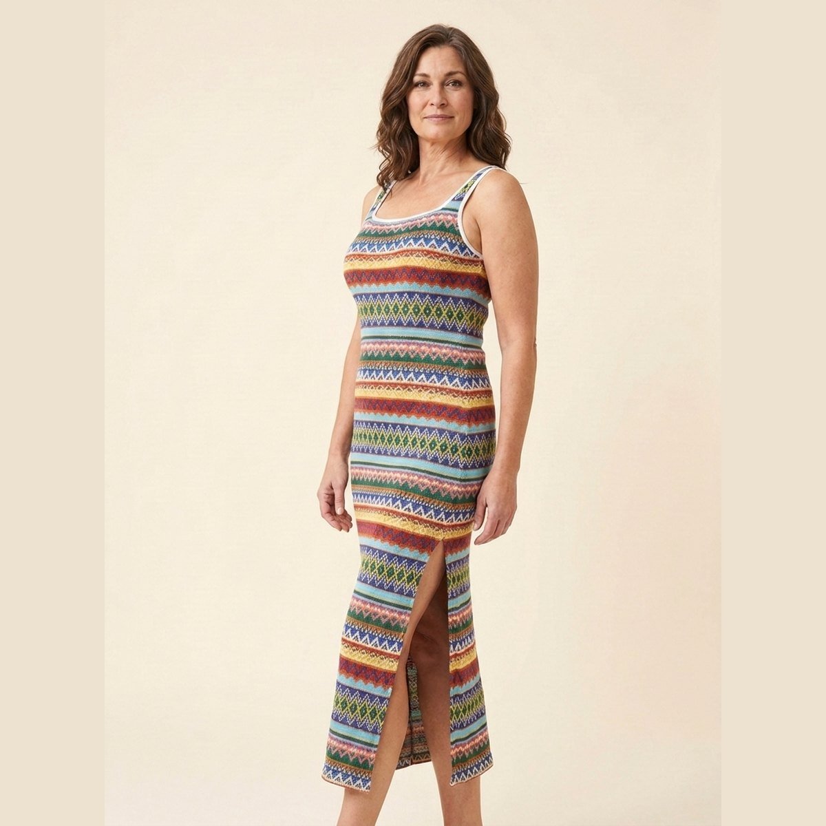 Jade | Maxi Dress Strapless, Slim Fit, High Side Slit