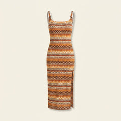 Jade | Maxi Dress Strapless, Slim Fit, High Side Slit