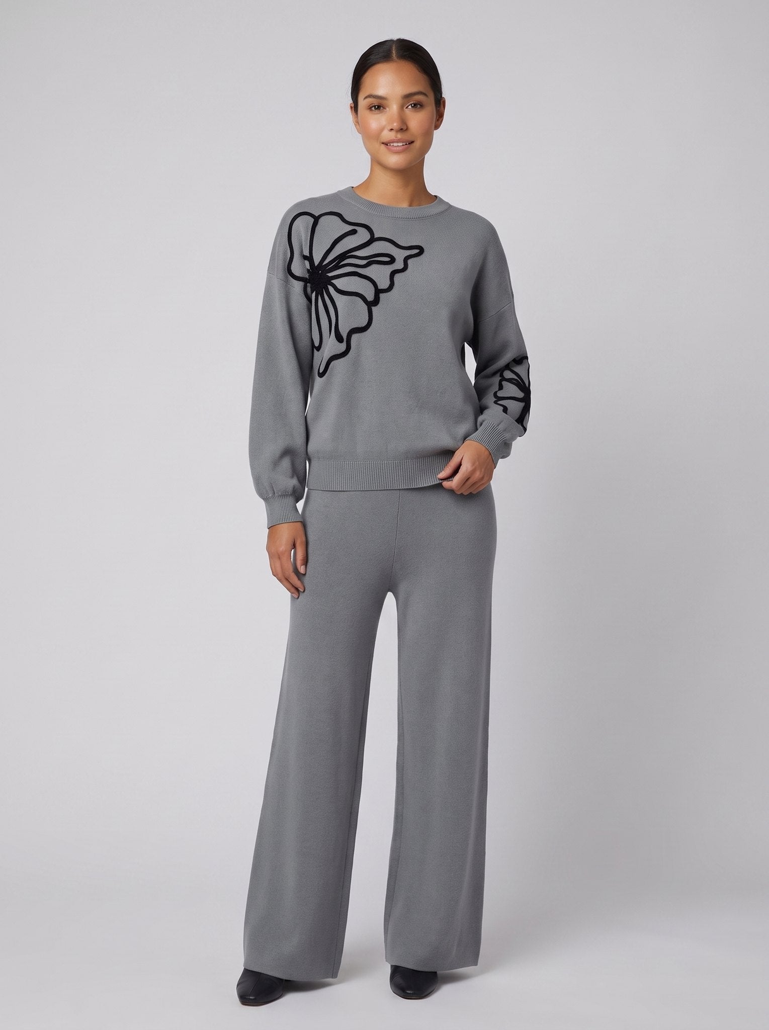Jenna | Top and Pants Set Flower