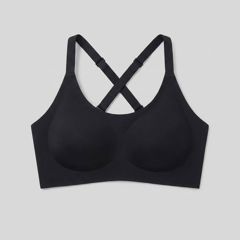 Kira High Support Sports Bra | Wireless, Seamless, Moisture-Wicking