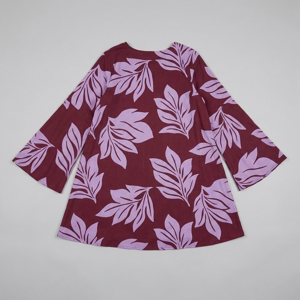 Kora Long Sleeve Mini Dress | Bias Cut, Tiered Panel Detail