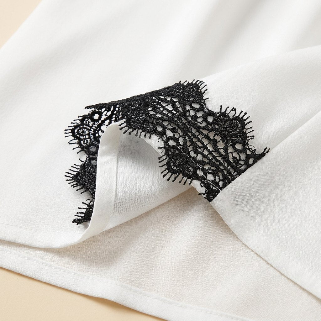 Lana | Women's Set Soft Lyocell Blend Loungewear with Lace Trim Detail