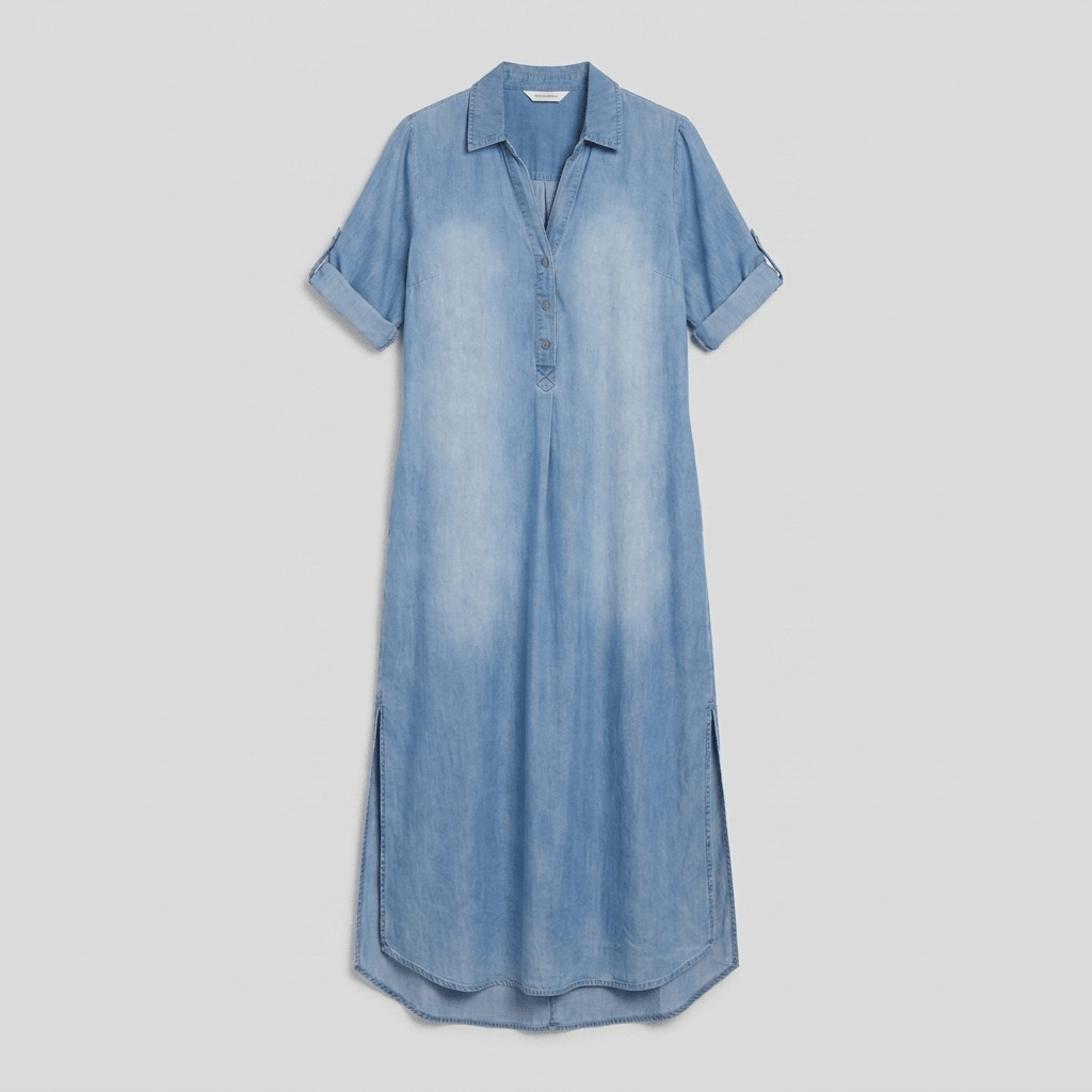 LEA | Long Denim-Style Dress