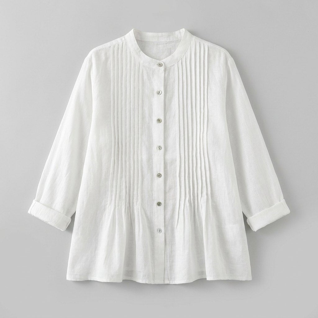 Lina | Women's Tunic Organic Linen, Loose Fit
