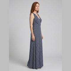 Liora Cocktail Dress | Elegant Midi in Soft Smoke Grey, Breathable Fabric