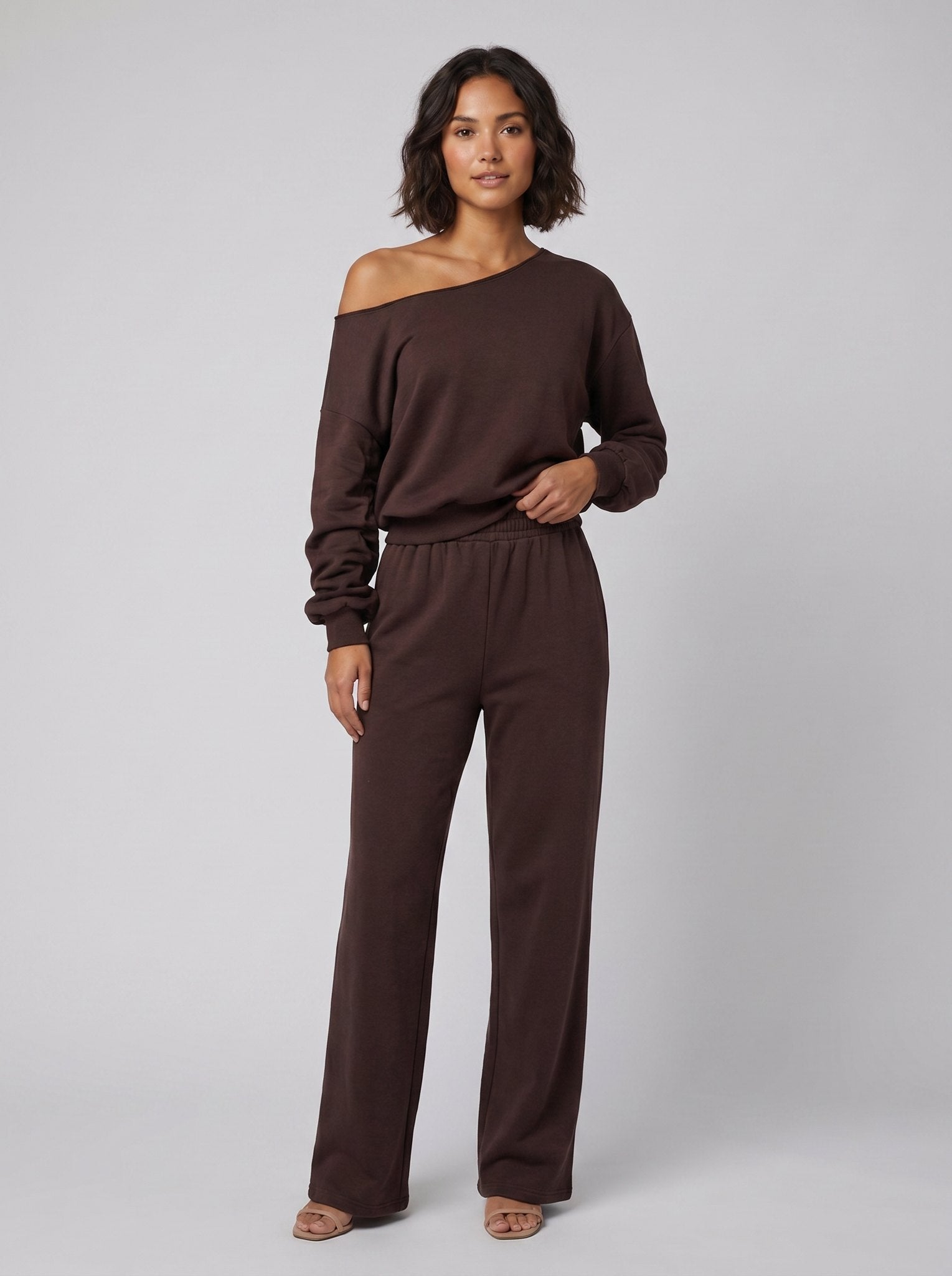 Lona | Asymmetric Top And Pants Set
