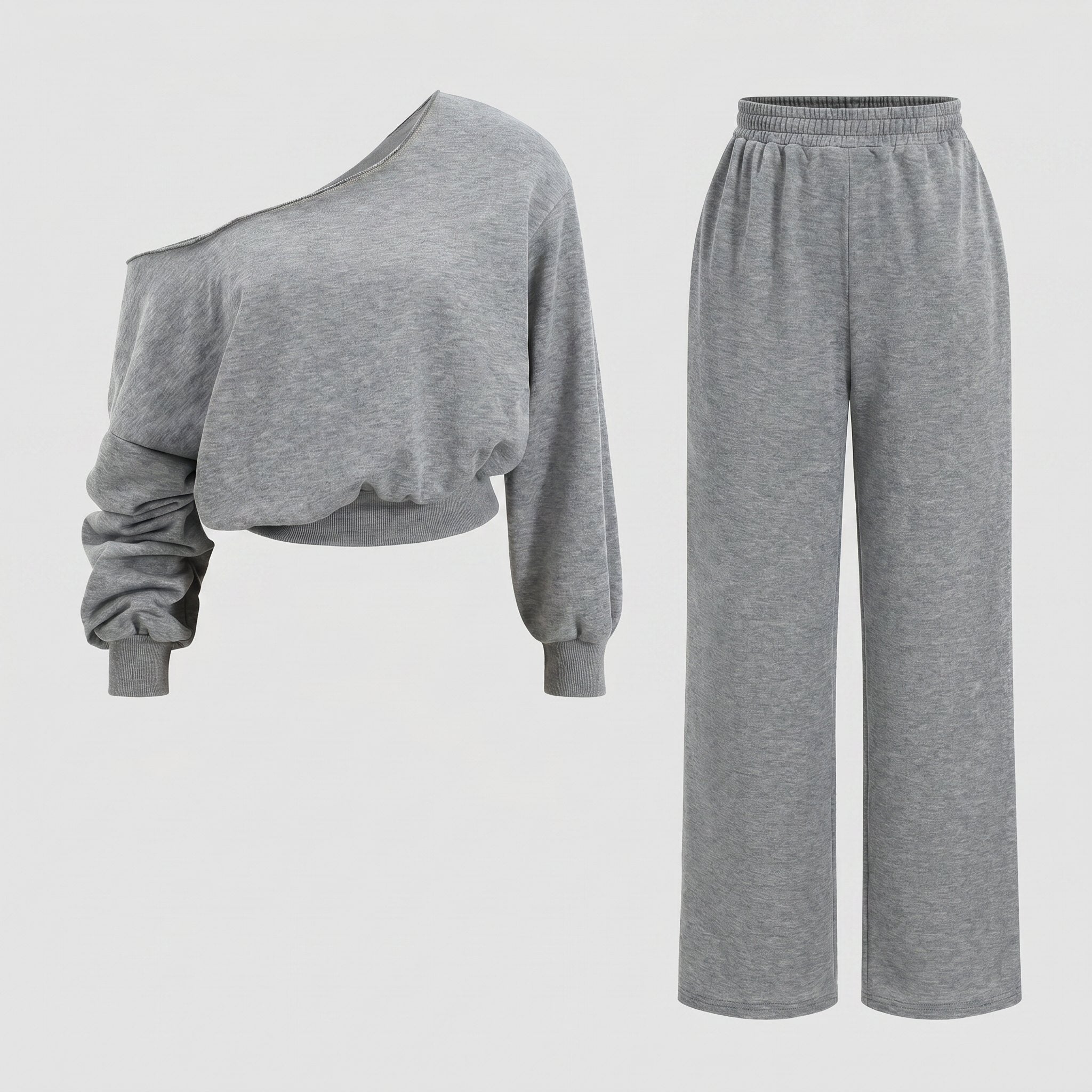 Lona | Asymmetric Top And Pants Set