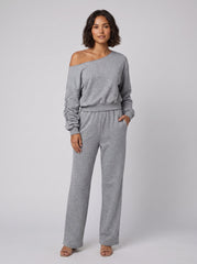 Lona | Asymmetric Top And Pants Set