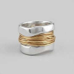 Lucent | whisper of Gold – Gold-Plated Ring