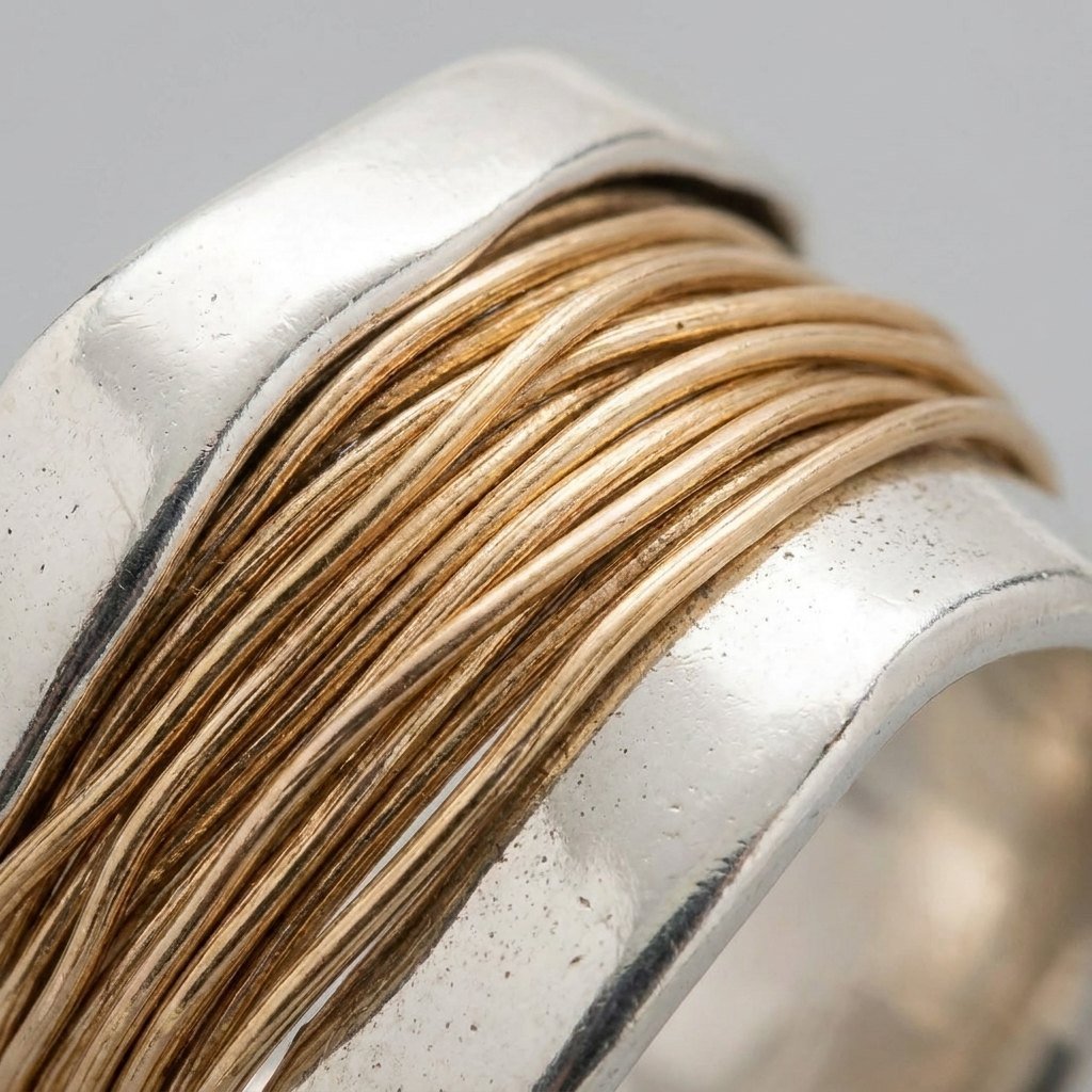 Lucent | whisper of Gold – Gold-Plated Ring