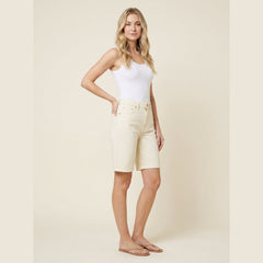 Luna | Denim Shorts High-Rise, Wide Leg Fit, Women's Jean Shorts