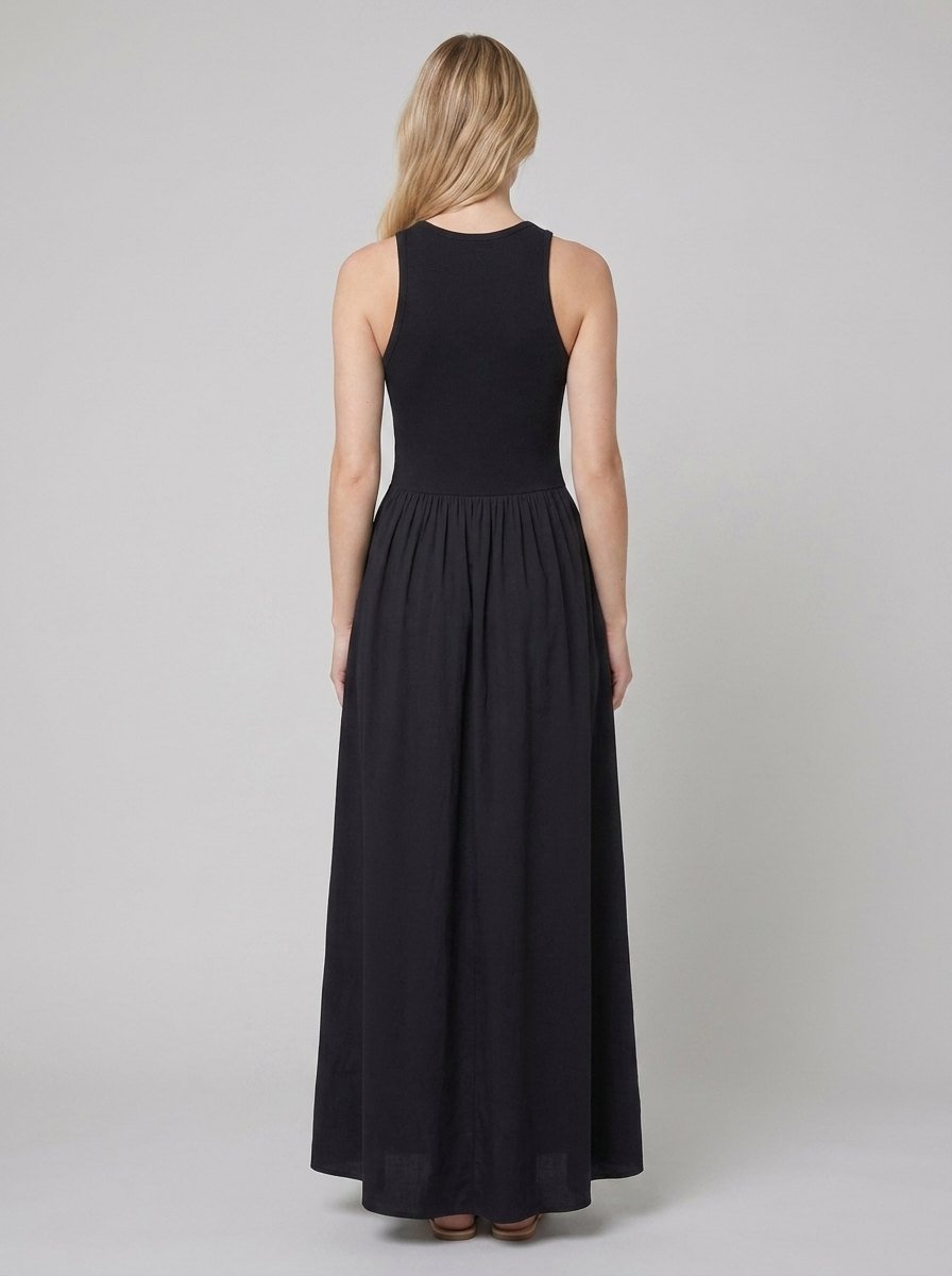 Luna | Womens Dress Sleeveless Rayon Blend Maxi for Summer Events