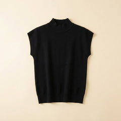 Luxe | Knitted Vest Pullover, Regular Fit, Women's Sweater Vest