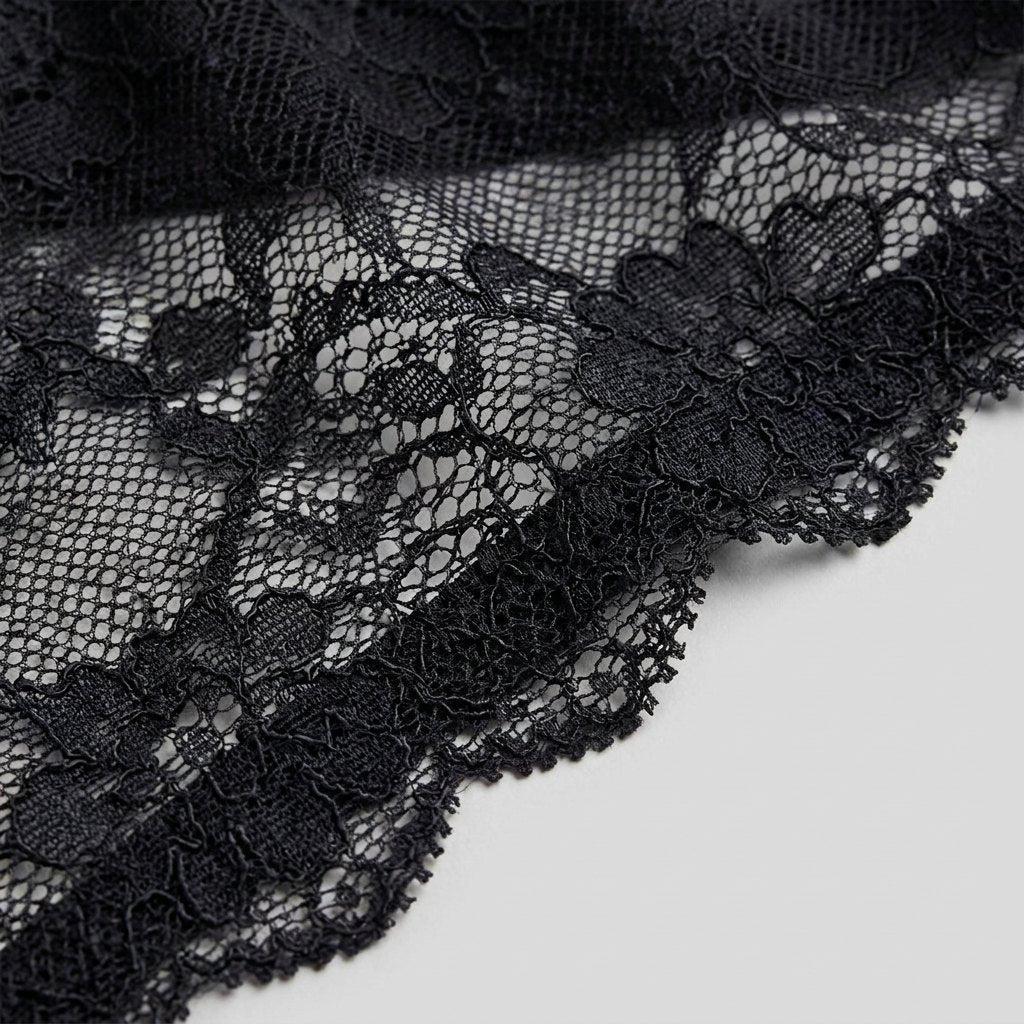 Luxe Lace Racerback Bra | Push-Up, Front Closure