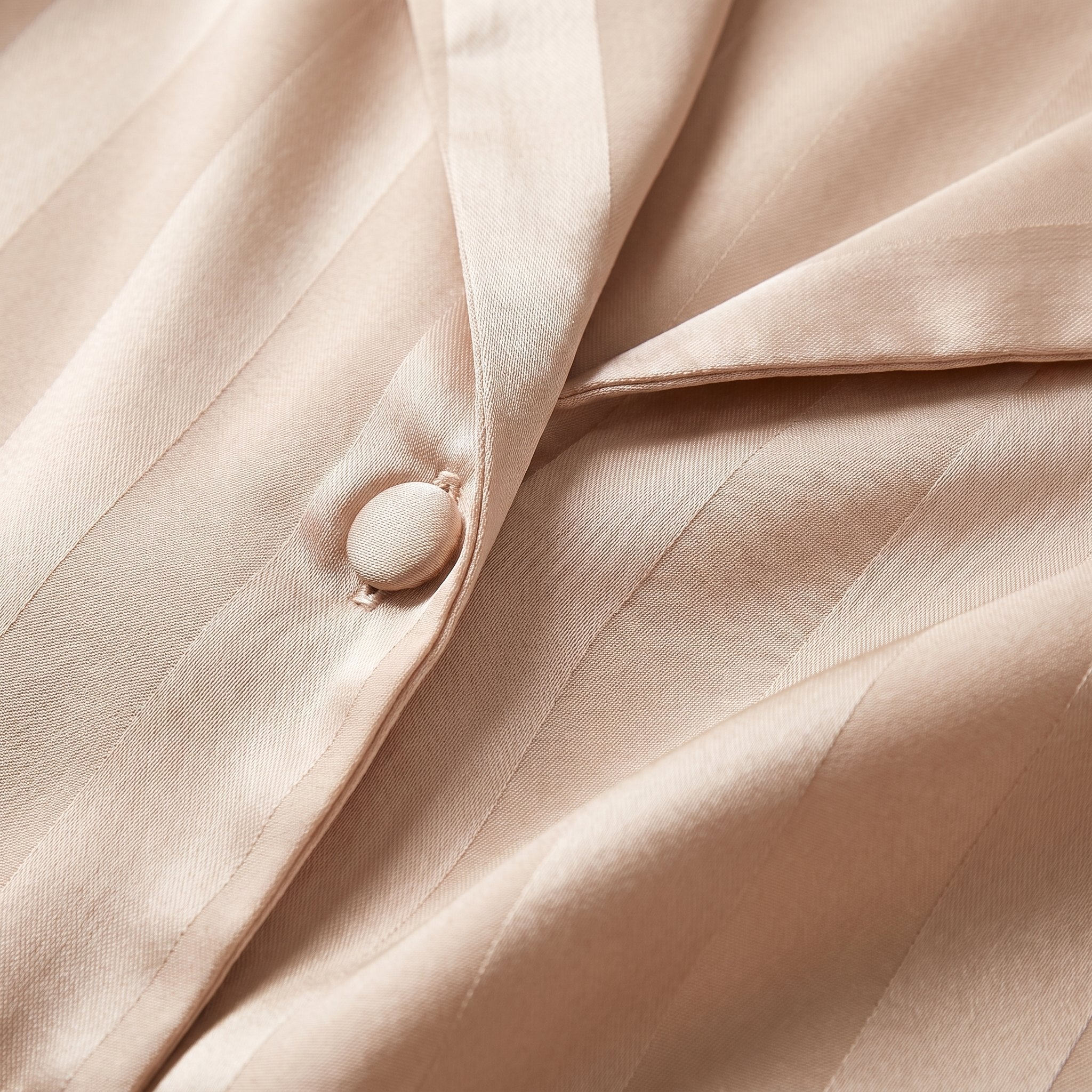 Luxe Satin Pyjama Set | Striped Design | Relaxed Fit