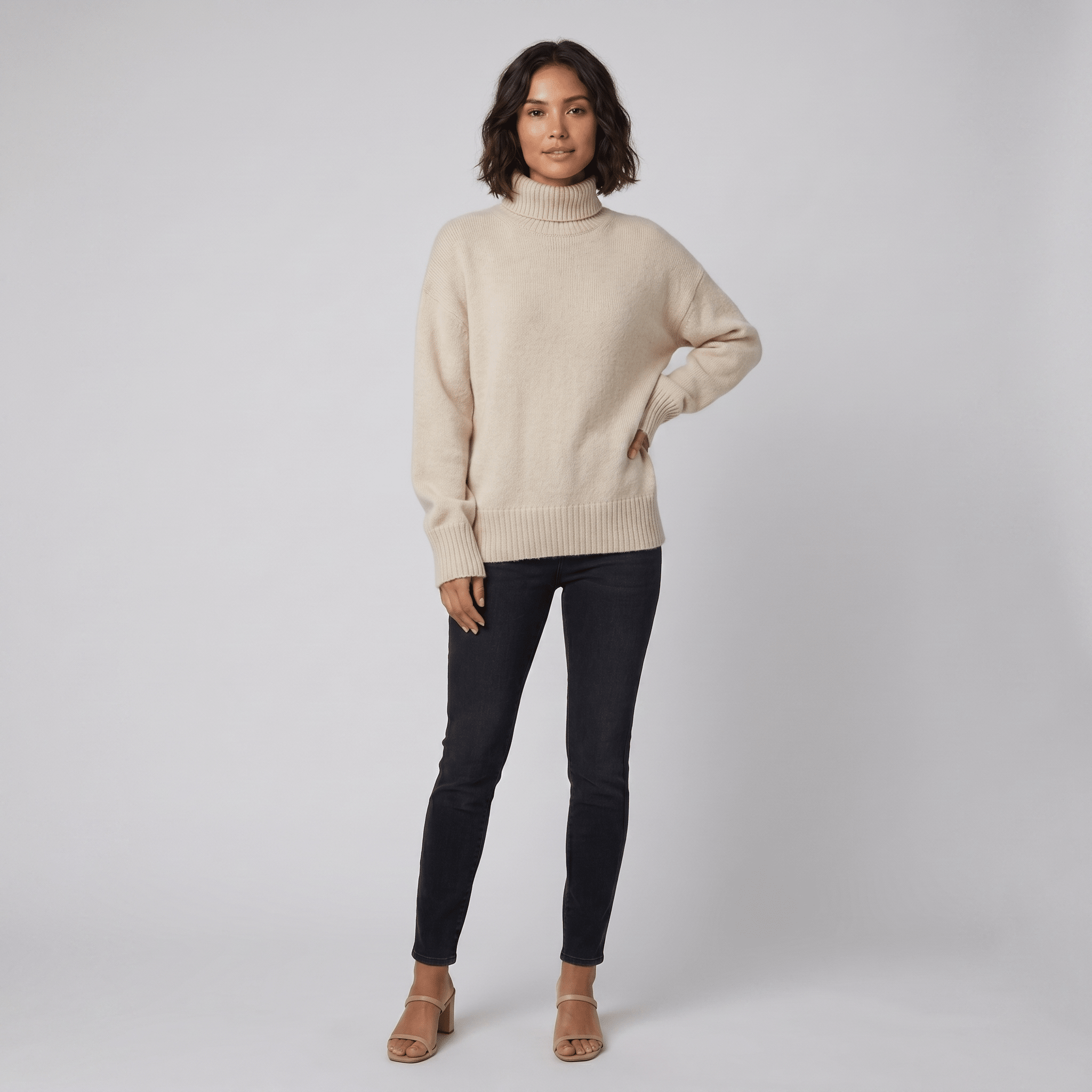 Luxe Turtleneck Sweater | Soft Cashmere, Classic Fit