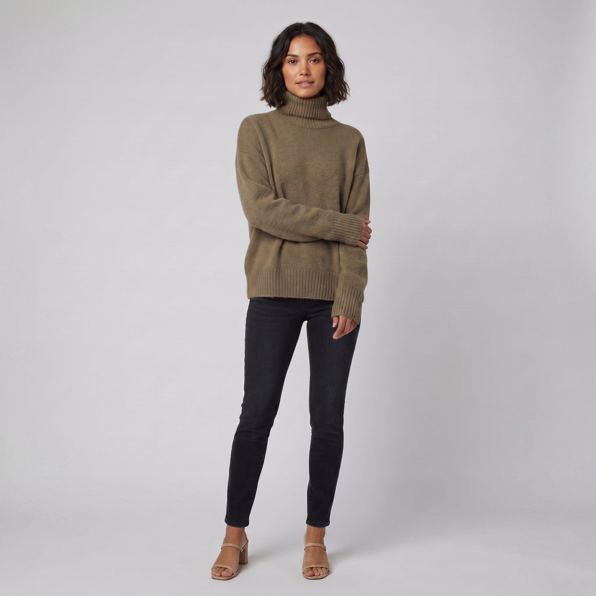 Luxe Turtleneck Sweater | Soft Cashmere, Classic Fit