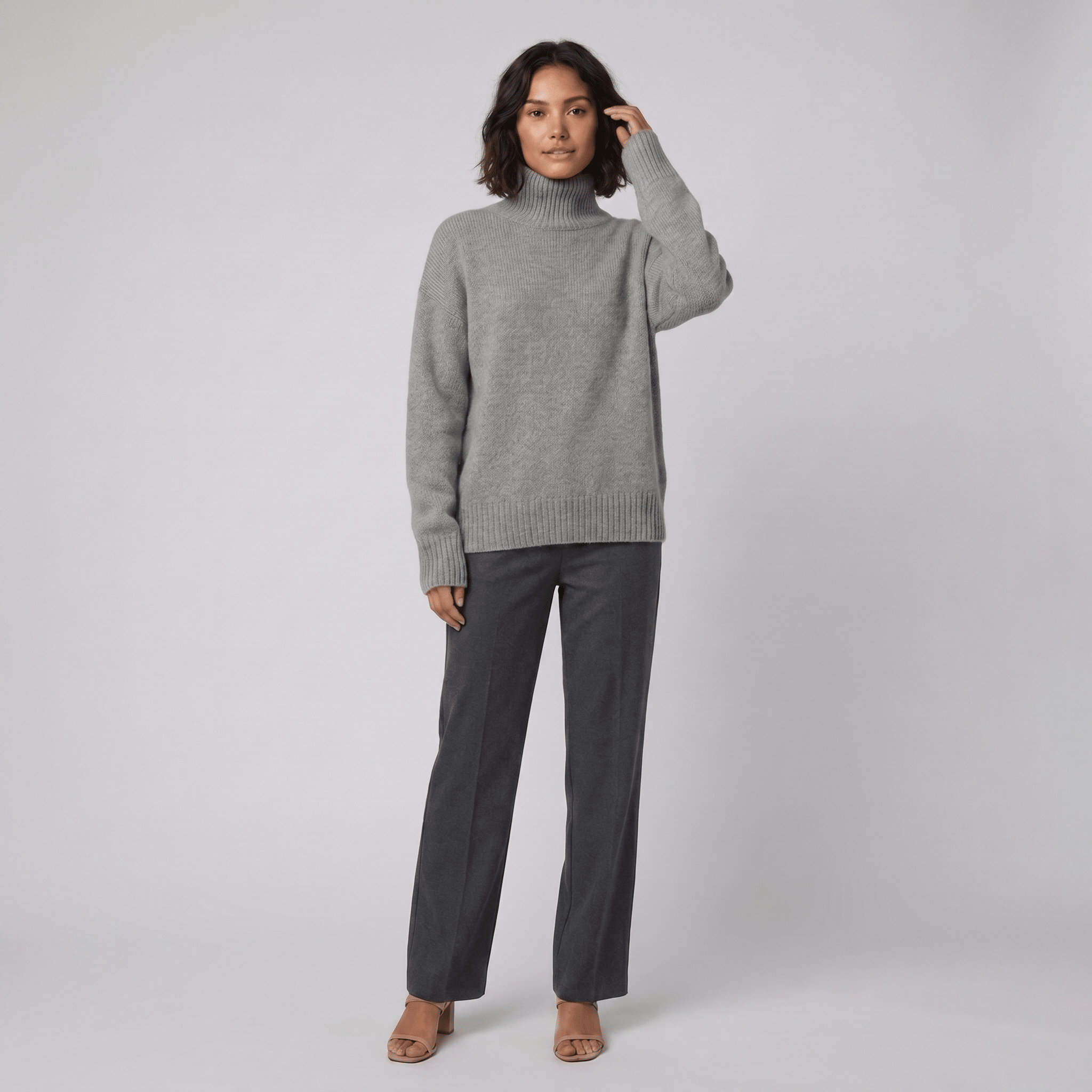 Luxe Turtleneck Sweater | Soft Cashmere, Classic Fit